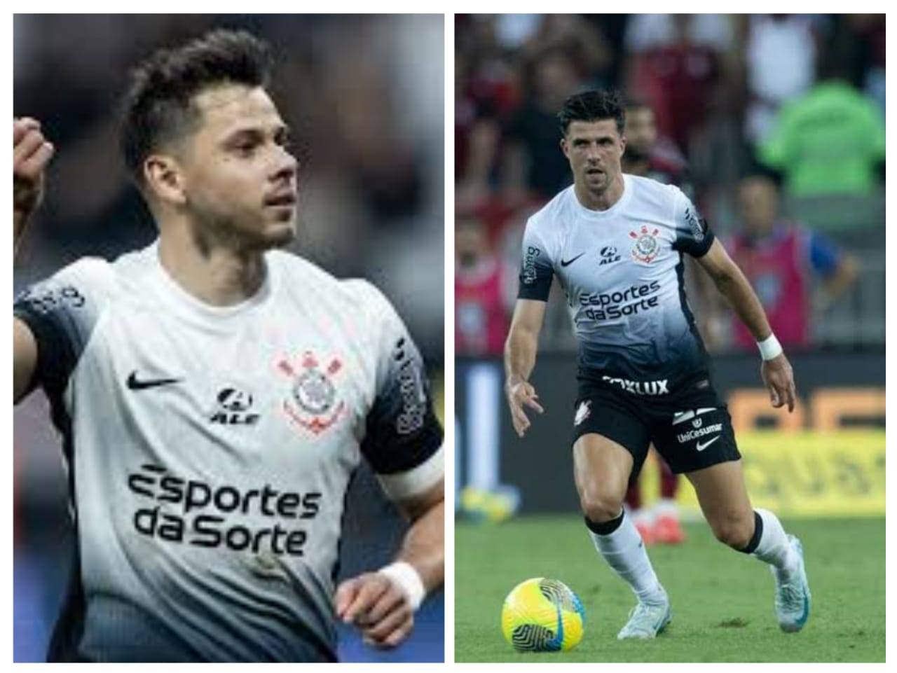 Angel Romero e Hector Hernandez na foto - Agncia Corinthians  
